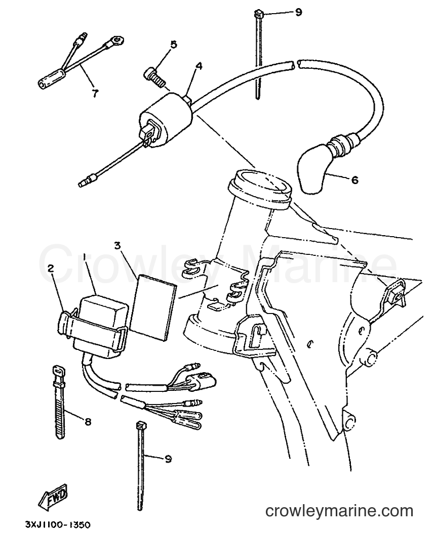 1991 Dirt Bike YZ125 - YZ125 (3XJ2) [020] - ELECTRICAL 1