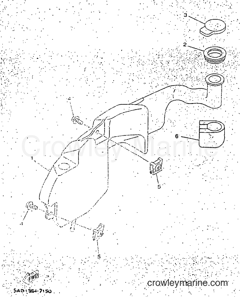 1998 Scooter YN50 - YN50 (5AD6) [010] - OIL TANK