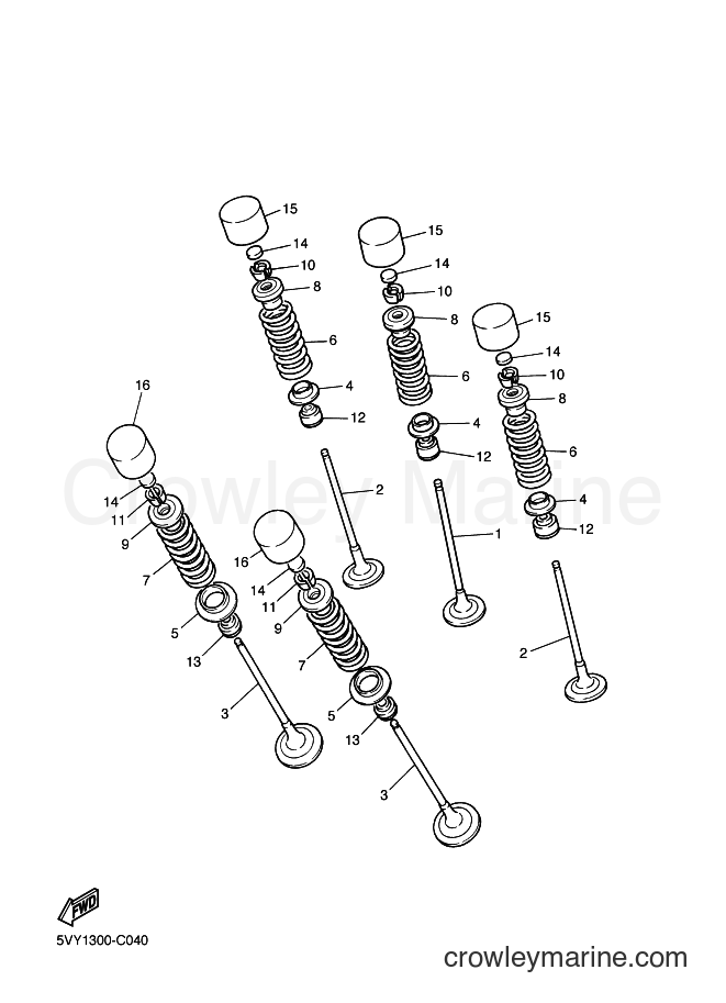 2013 Street Bike FZ1-S - FZ1-S (2DV2) [010] - VALVE