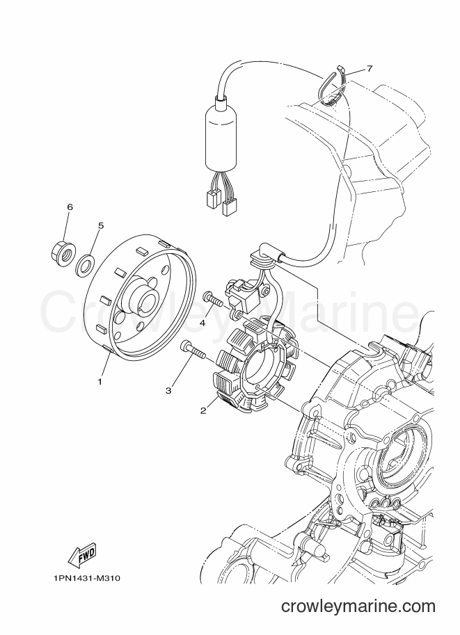 Yamaha Motors AL125FC (1LBB) [010] - GENERATOR