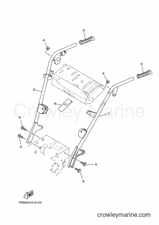 2014 Snowblower YT1070 - YT1070 (7RW4) [010] - STEERING LINK