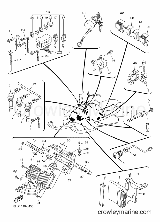 Yamaha Motors RS10SUV (8HY1) [020] - ELECTRICAL 1