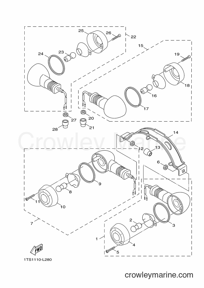 Yamaha Motors XC50G (1TS8) [010] - FLASHER LIGHT