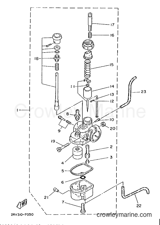 Yamaha Motors FS1 (2RT) [999] - CARBURETOR
