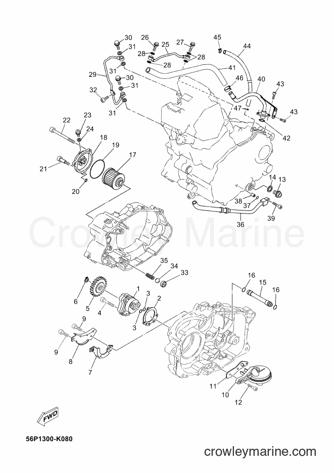2013 Dirt Bike XT660Z - XT660Z (2BD3) [030] - OIL PUMP