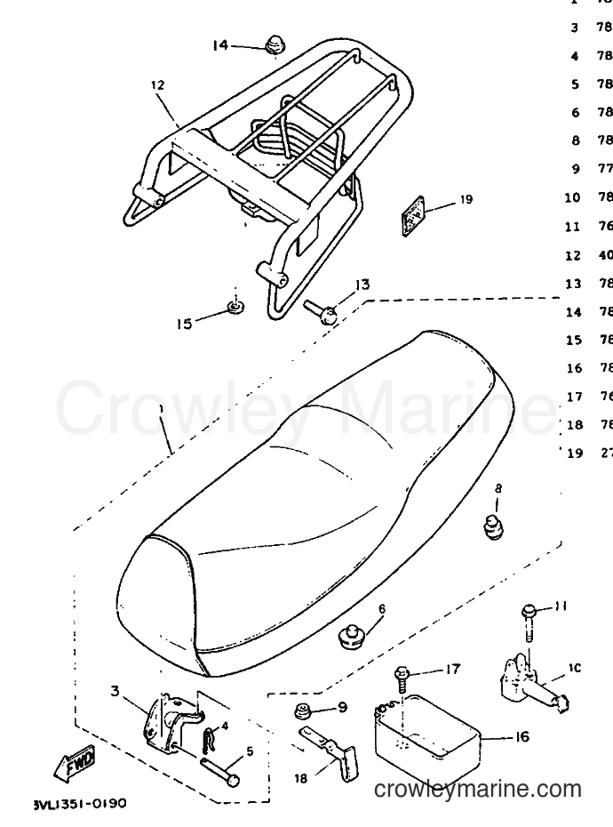 1992 Scooter CW50 - CW50 (3VL2) [999] - FRONT WHEEL