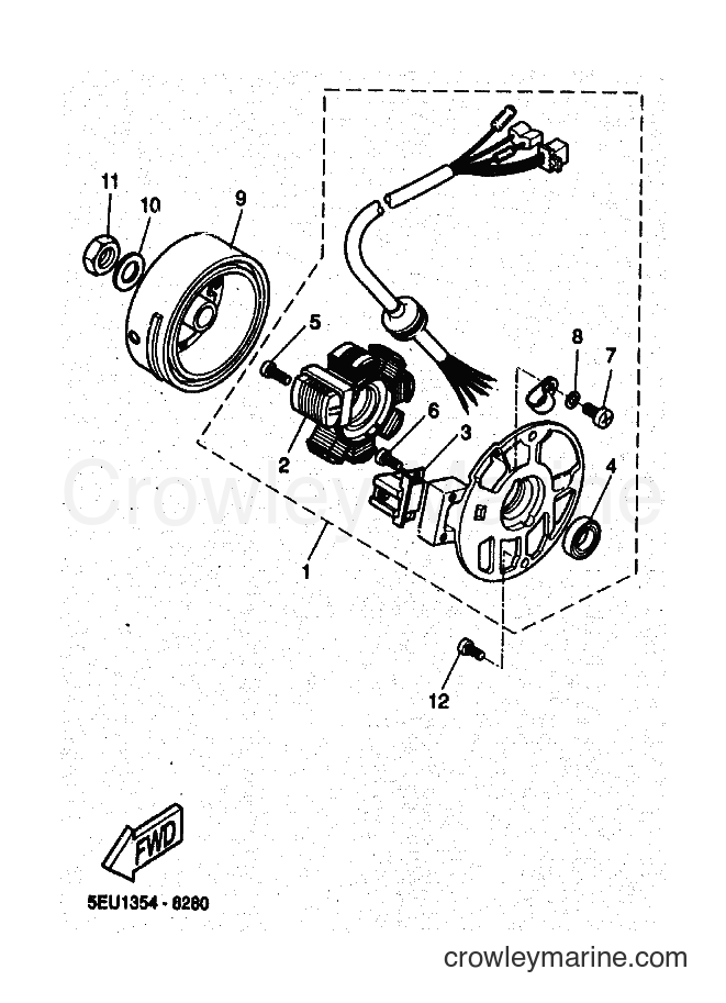 1999 Scooter YH50 - YH50 (5JB1) [010] - GENERADOR