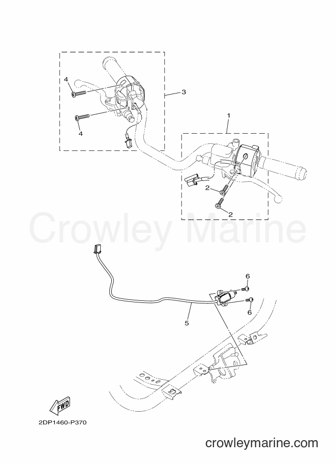 Yamaha Motors GPD125-A (BV31) [010] - HANDLE SWITCH & LEVER