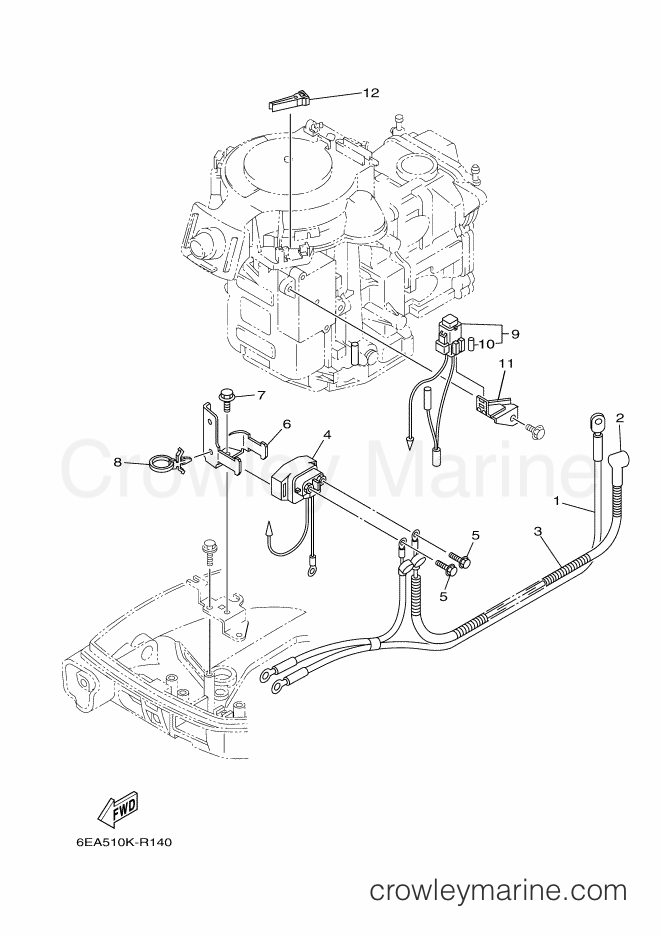 Yamaha Motors FT9.9LWHL (6EA5) [200] - ELECTRICAL 2
