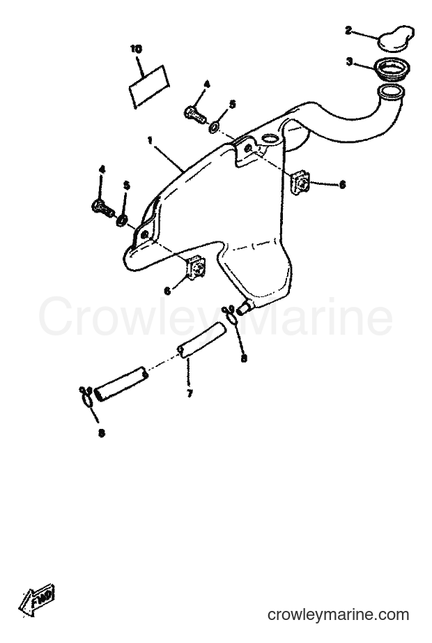 1996 Scooter CW50RS - CW50RS (4VB1) [999] - OIL TANK