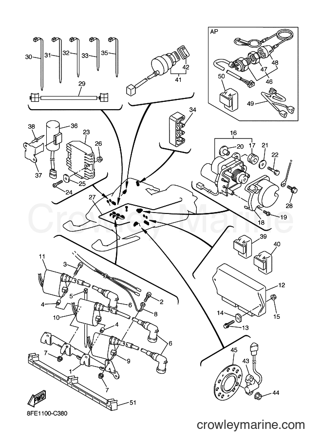 Yamaha Motors SXV70SP (8FE2) [010] - ELECTRICAL 1