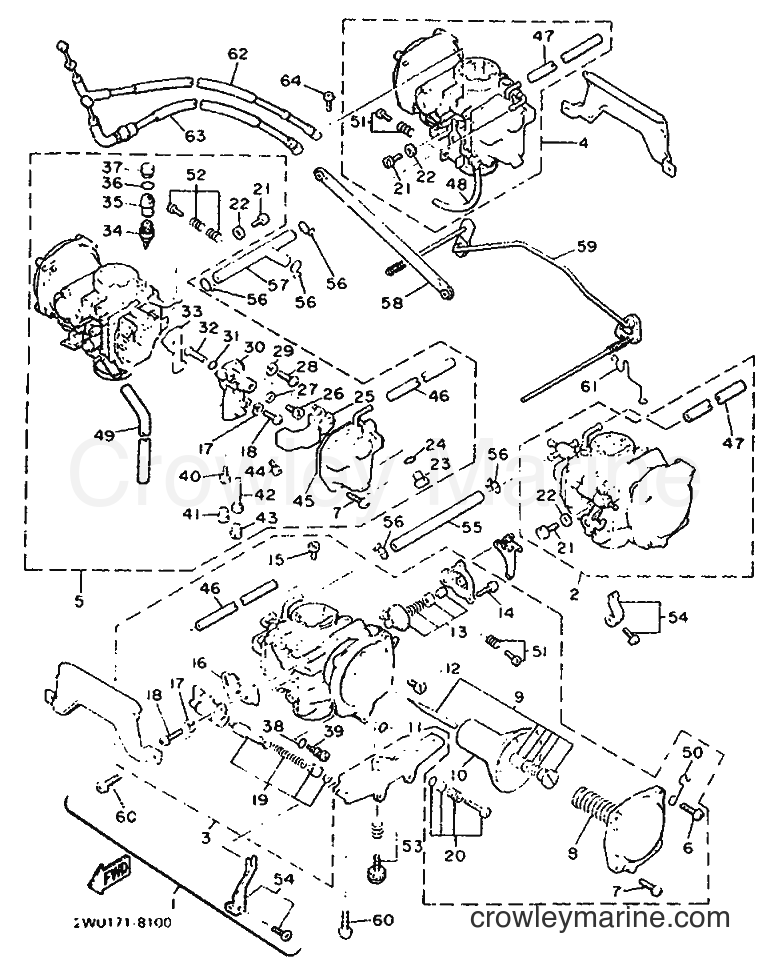 1990 Cruiser XVZ13DA - XVZ13DA (3JJ6) [010] - CARBURETOR
