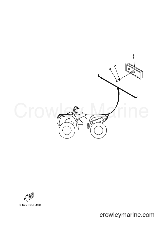 Yamaha Motors YFM700FWAD (3B43) [010] - ELECTRICAL 2