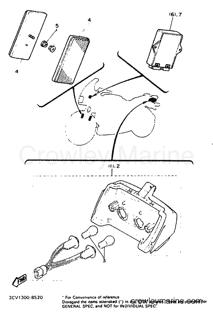 Yamaha Motors FJ1200A (4BS2) [999] - ALTERNATE FOR ELECTRICAL