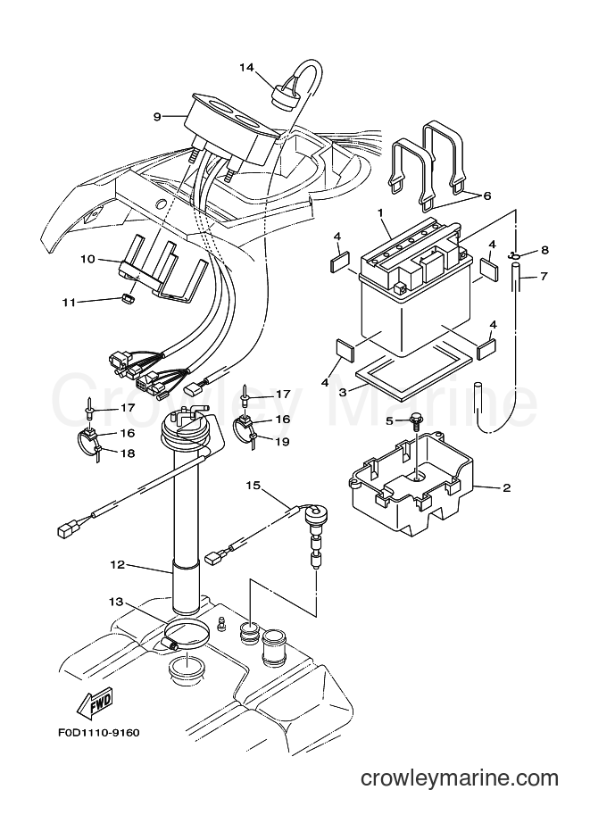 Yamaha Motors XA800Y (F0P1) [03A] - ELECTRICAL 2
