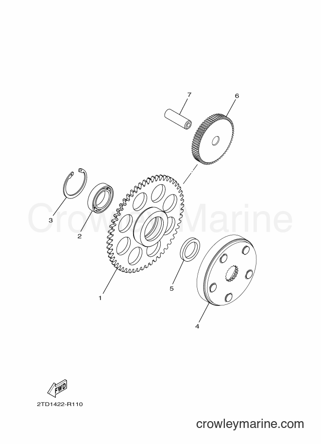 Yamaha Motors LTS125-C (BW51) [010] - STARTER