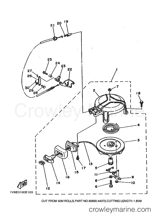 Yamaha Motors 4AC (6E0) [030] - STARTER