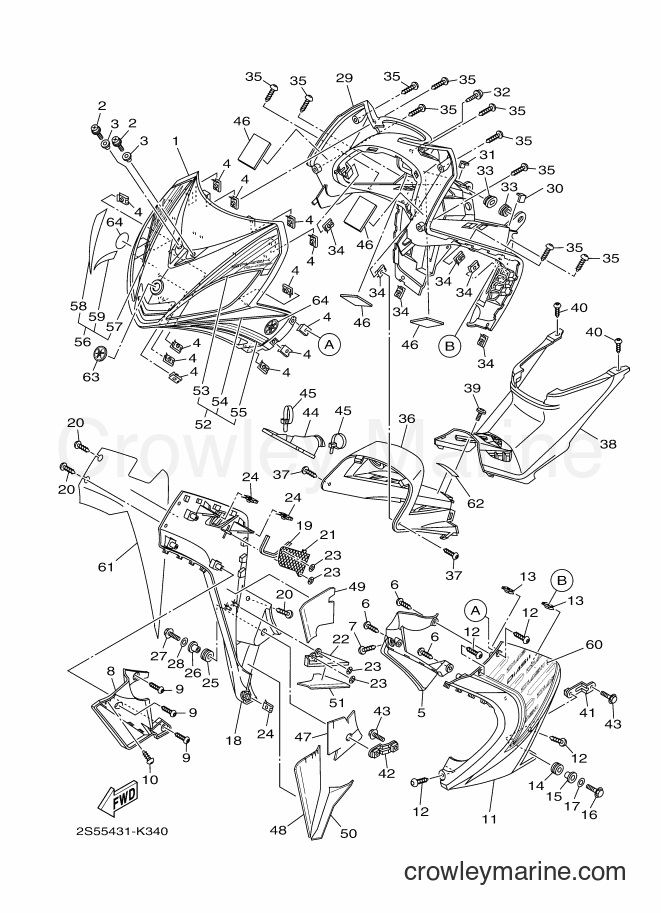 2011 Scooter T135F - T135F (2S55) [010] - LEG SHIELD