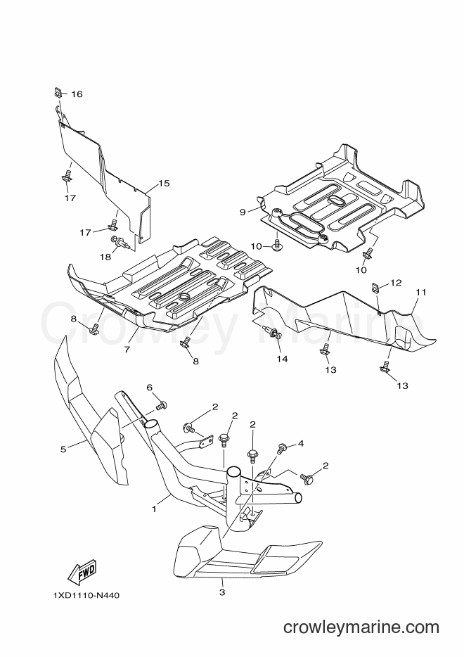 Yamaha Motors YXC700 (2PG2) [010] - GUARD