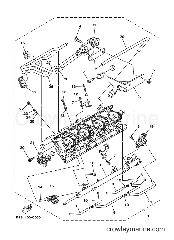 Yamaha Motors JF1000A (6B61) [03A] - INJECTION PUMP