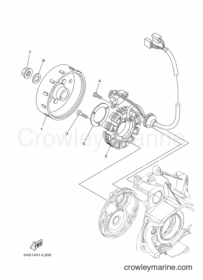 Yamaha Motors AL115FC (54PB) [010] - GENERATOR