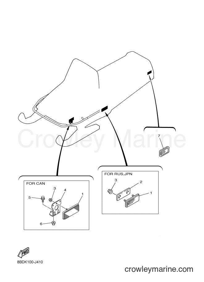 Yamaha Motors BR250T (8BDK) [010] - ELECTRICAL 2